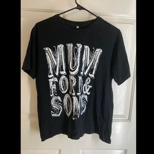 Mumford And Sons large black t shirt